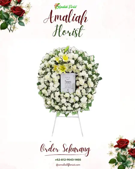 Krans Bunga Duka Tanggungharjo