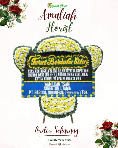 Papan Bunga Duka Tanggungharjo